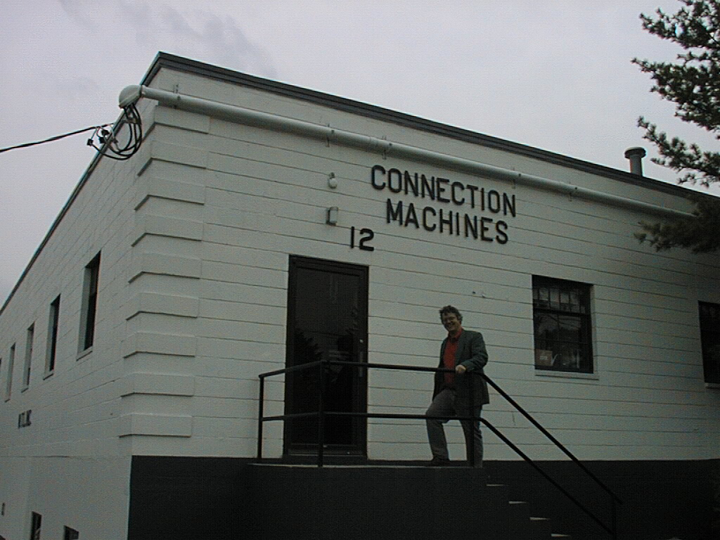 A Picture of me in front of Connection Machine Services